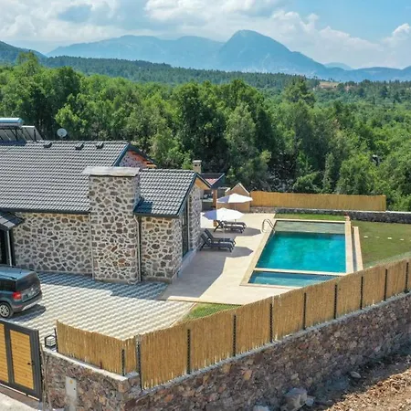 House With Pool And Mesmerizing View In Seydikemer Villa