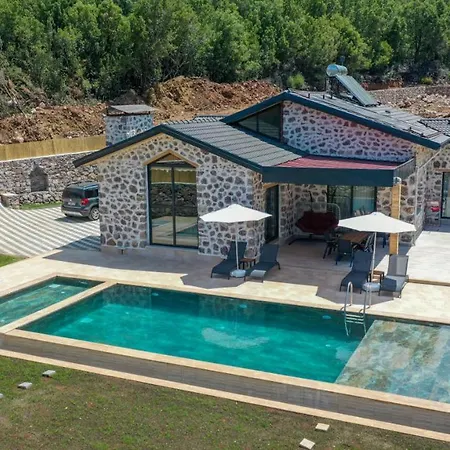 House With Pool And Mesmerizing View In Seydikemer Bayirkoy (Seydikemer)